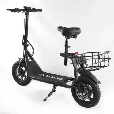 Scooter Alucard CS-P04 With Cushion - Black