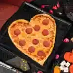 Heart-Shape Pizza
