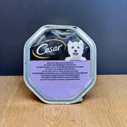 Cesar with Tasty Lamb & Peas In Herb Sauce 150g