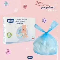 Chicco Sacchetti Profumatisigilla pannolini Nappy Sacks (50pz/pcs)