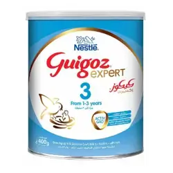 GUIGOZ -3-400 g//حليب كيكوز اكسبرت المرحلة 3 - 1 الى 3 سنة - 400 غم