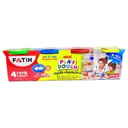 Mini Play Dough Fatih 4 Colours