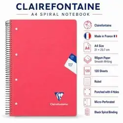 Notebook ,French ( A4) Size,120 Sheets.