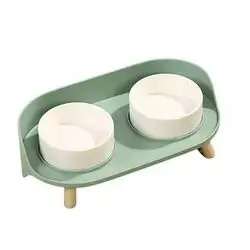 Luxury Ceramic Dual Pet Bowl