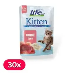 Life Cat Pouch Kitten - Tuna x30
