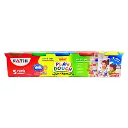 Mini Play Dough Fatih 5 Colours