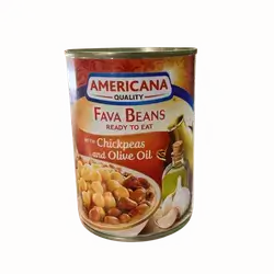 Foul Medames Americana With Hummus Olive Oil 400 gm