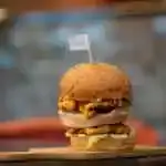 Crispy Chicken Burger With Cheese