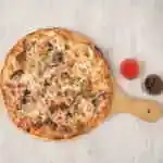 Chicken and Meat Pizza