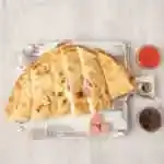 Cheese Saj with Mortadella
