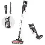 Powerology Cordless Vacuum Cleaner, 300W Powerful Suction 2.9lb Lightweight Stick Vacuum