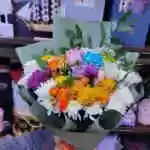 Daudi Different Colors Baby Rose Rose Colors Accessories Gypsophila Packaging