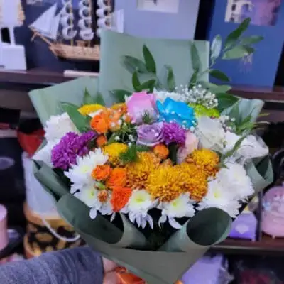 Daudi Different Colors Baby Rose Rose Colors Accessories Gypsophila Packaging