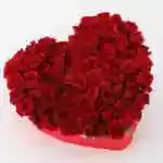 Red Rose Heart Box