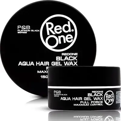 Red One Black aqua hair gel wax
