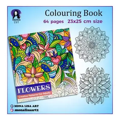 Colouring Book ''Flowers''