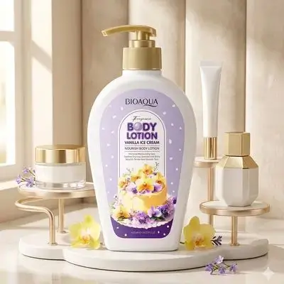 BIOAQUA Body Lotion - Vanilla Ice Cream (400ml)