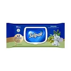 Selpak Wet Olive 50 Pieces