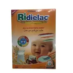 Ridialak milk with wheat and honey 200 grams stage two for six months