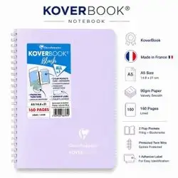 Notebook,french , A5 Size,160pages.