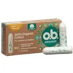 organic cotton tampon normal