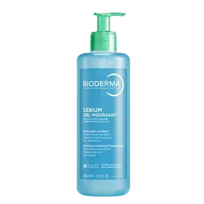 Sebium Purifying Cleansing Foaming Gel 400ml _ BIODERMA
