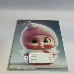 NOTE BOOK 56 PAGES ENGLISH LINE