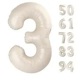 Balloon Number With Helium Gas