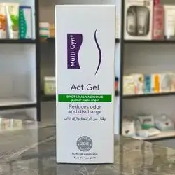 actigel bacterial vaginosis reduces odor and discharge 50ml gel + applicator