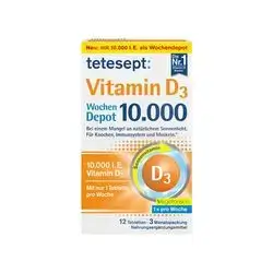 tetesept Vitamin D3 10,000 I.E 12 tablets weekly