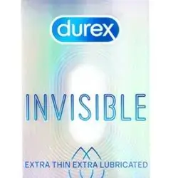 Durex Invisible Extra Lubricated Extra Thin