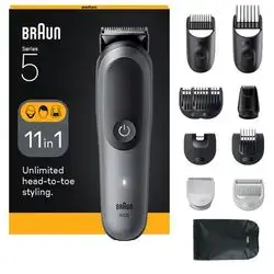 BRAUN All-in-One Series 5 Unlimited Head-to-Toe Styling AIO 5560