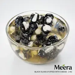 Black Olives Stuffed with Cheese