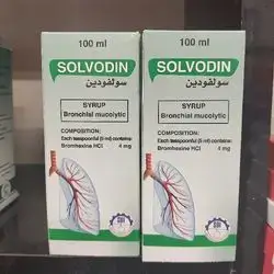Solvodin Syrup Bromhexine HCL 4mg