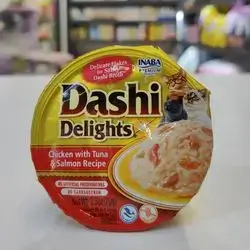 Inaba Dashi Chicken With Tuna & Salmon Recipe 70g