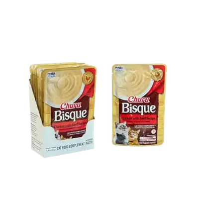 Inaba - Bisque - Chicken with Beef 6 pieces+1gift