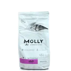 Molly Indoor Adult Light & Sterilized Chicken 2Kg