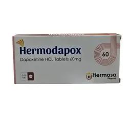 HERMODAPOX DAPOXETINE 60MG 6 TABLETS
