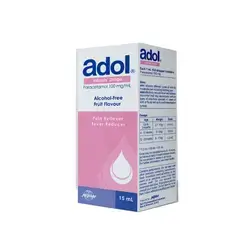 adol Infants' Drops 100mg/ml paracetamol 15ml