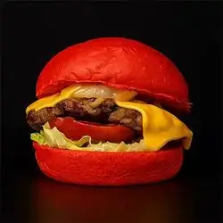 Colorful Kids Burger