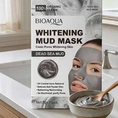 BIOAQUA Whitening Mud Mask Dead Sea Mud – 8g x 10pcs