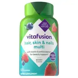 Vitafusion hair,skin&nails multi 100gummies