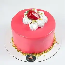 Pink Chocolate Birthday Cake - S3