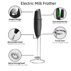 Hand Electronic Blender With Stand And Battery