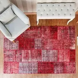 Liviadora Patchwork Carpet 100*300 Red