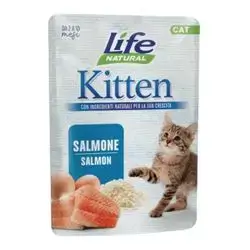 Life Cat Kitten Salmon 70G