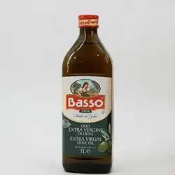 Basso Extra Virgin Olive Oil In Glass 1L