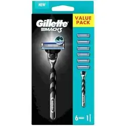 Gillette mach 3 -6 stk