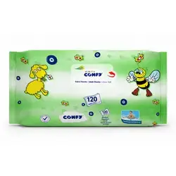 Confy Wet Wipes 120 adet