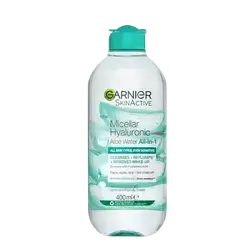 Micellar Hyaluronic Aloe Water All-In-1 for All Skin Types 400ml _ GARNIER